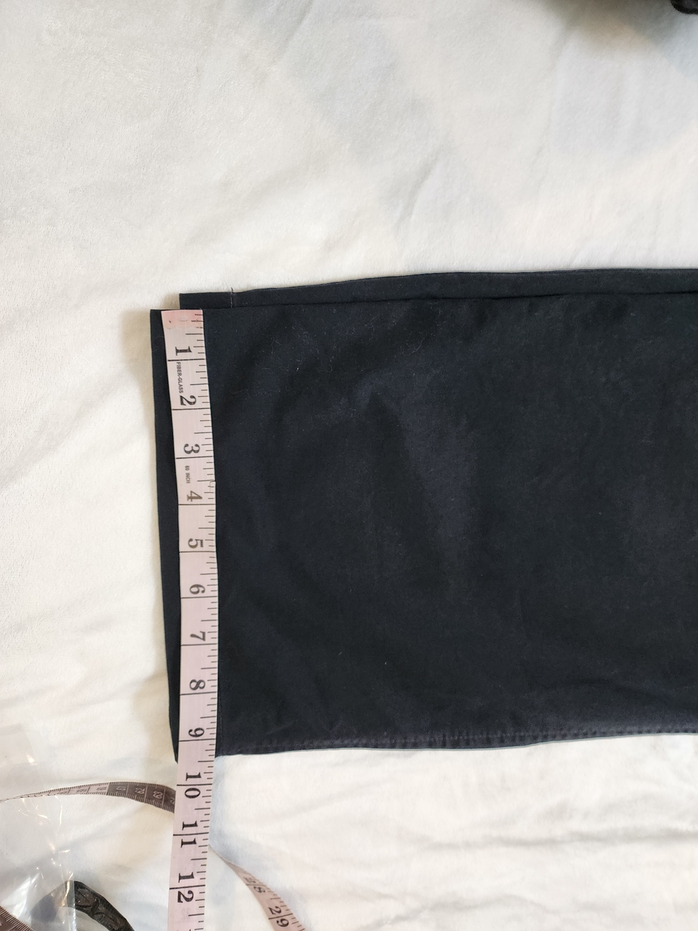 Aritzia TNA Women's Black Trousers Pleated Size 4 Cotton Pants - Picture 6 of 6